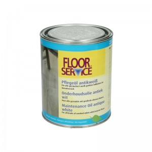 Floorservice onderhoudsolie antiek wit 1 liter
